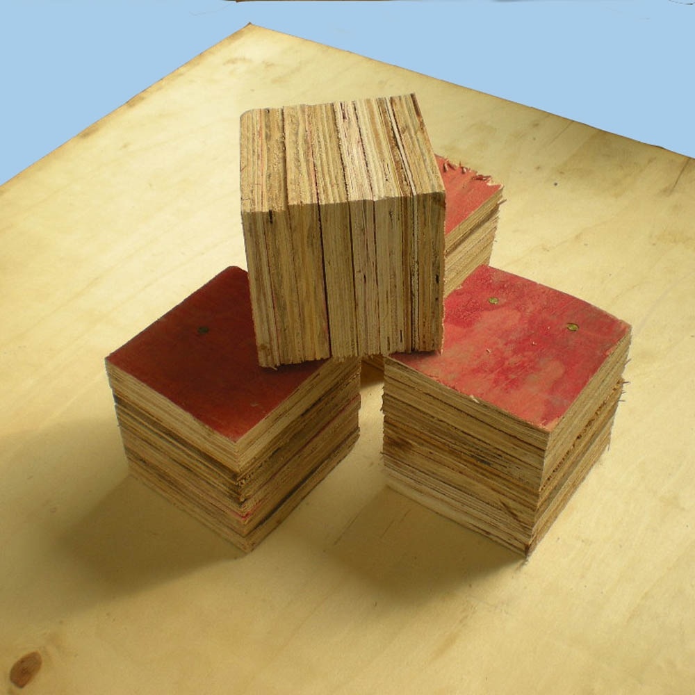 膠合闆腳墩(dūn)